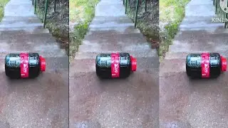 Разноцветная бутылка 🍭, катание и разбивание 💥