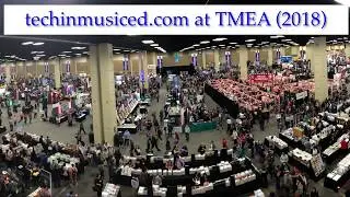 At the 2018 TMEA (Texas Music Educators Association) Conference Exhibits/Vendor Area