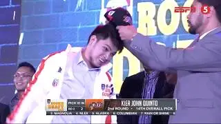 PBA Rookie Draft 2018 - BONG QUINTO