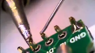 Soldering via camera view