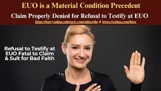 EUO is a Material Condition Precedent
