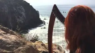 VeeRonna - LA Harpist - ambient music at Zuma