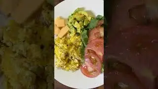 Day1 of my Banting journey-Breakfast #Banting #meal #ideas #food