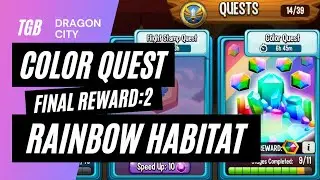 ASMR Dragon City Rainbow Habitat &bull; Event Rainbow Habitat Dragon City ☆☆☆