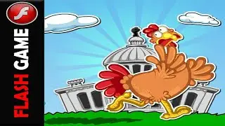 Classic Flash Game Longplay: Turkey Run (Funny Thanksgiving Game) - @CtVidioHeadd