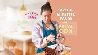 Savour la petite pause with Freya Cox - Hazelnut Swiss Roll