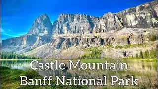 Hiking Adventure: Castle Mountain, Banff Alberta.