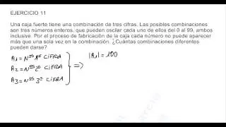 PRINCIPIO DE ADICI&Oacute;N Y PRINCIPIO DE MULTIPLICACI&Oacute;N (11), COMBINATORIA, EJERCICIO 11