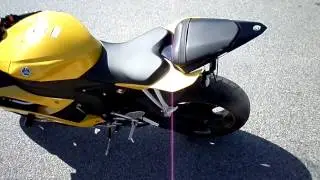 2008 Yamaha R6 Bright Yellow with flames for sale at Ron Ayers Motorsports