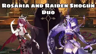 Physical Rosaria and Raiden Shogun VS Childe | Genshin Impact