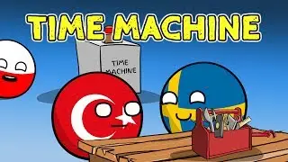 Poland in a bar | Sweden invents time machine - Countryballs