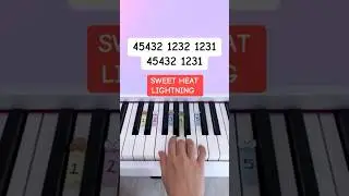 Sweet Heat Lightning - Gregory Alan Isakov (Piano Tutorial) #easypianotutorial
