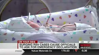 Surging RSV cases cause officials to ask for emergency declaration