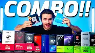 New! - BEST 👑 CPU & GPU Combos for PC Gaming in 2024! - 1080p / 1440p / 4K