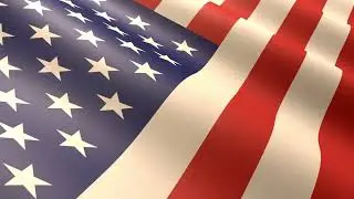 Learn about. The American Flag with blue