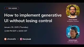 How to implement generative UI without losing control