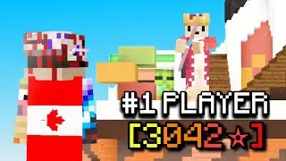 FIGHTING THE #1 PLAYER.... | Hypixel Solo Bedwars