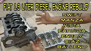 Fiat 1.3 Liter Engine Rebuild part -1