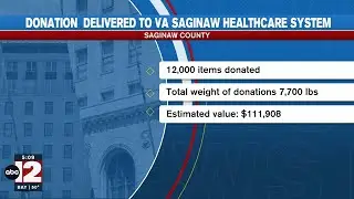 Veterans group makes donation to Saginaw VA hospital