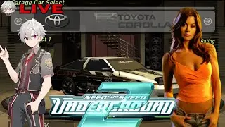 🔴LIVE NFS UNDERGROUND 2 PS2 | COROLA AE 86 TIDAK KEHILANGAN AURANYA #5