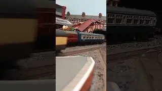 Express 10:10hs #train #modeltrains #hobbytrains #Mimaqueta #hobbies