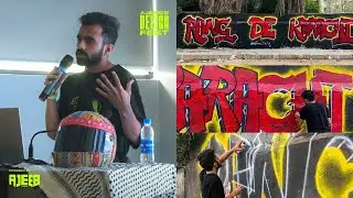 Tag & Write  Graffiti Lettering Exploration | Affan Tariq | Ajeeb Design Fest