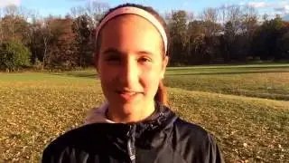 Interview with Morris County girls XC Champion Abby Loveys of Randolph
