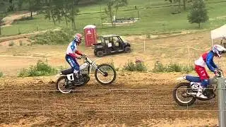 Honda Hills AHRMA VINTAGE MOTOCROSS RACE . 100cc 125cc