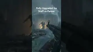 Ice Staff(Fully Upgraded) vs Round 9 Panzer#trending #codzombiesmemes #cod