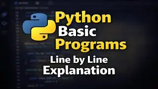 Python Basic Programs Explained | Add, Largest, Even Odd, Swap