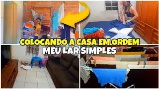 MESMO COM A CORRERIA APROVEITEI O POUCO TEMPO PARA CUIDAR DA CASA 🏠