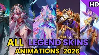 Every Legend Skin Display Animation in HD 🔥 | MLBB 2026