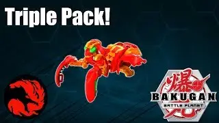 Bakugan Pyrus Mantonoid Ultra Starter Pack Wave 1 - Opening!