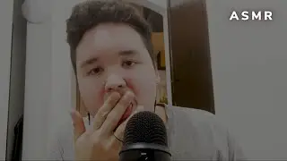 ASMR limpando o seu rosto com SPIT PAINTING