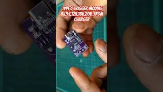How To Get 9v,12v,15v,20v From Mobile Charger #triggermodule #pdmodule