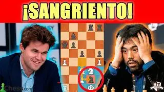 ¡Nakamura intentó HUMILLAR a Carlsen y el tablero EXPLOTÓ!