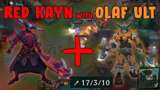 RED KAYN WITH OLAF ULT IS BROKEN // ULTIMATE SPELLBOOK