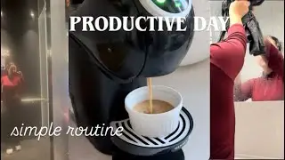 A Productive Day 💅🏻| No Rush, No Pressure