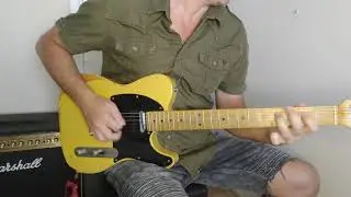 Telecaster Vintage V52 Butterscotch and Marshall DSL40CR Klon