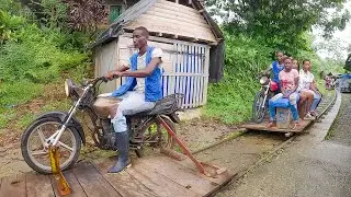 Riding The Best Handmade Train Bike of South America