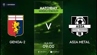 AFL 1- div 8- tur .Genoa 2-Asia metal