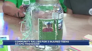 From raffle baskets to fast food, Adams-Friendship Community lifts three teens after tragedy