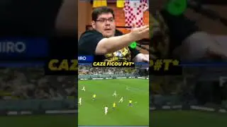 Casimiro reagindo ao jogo que o Brasil foi eliminado na copa do mundo veja ele ficou muito bravo