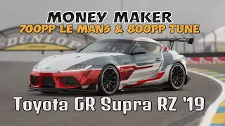 GT7 Money Maker | Swapped Toyota GR Supra RZ '19  | 700PP Le Mans & 800PP Tune (Update 1.66)