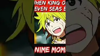 when tke king of seven king enter #sinba #animes