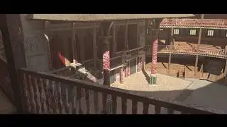 Shakespeare's Globe Theatre London - 3D Animation