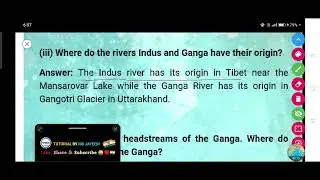 Where do the rivers Indus and Ganga have their origin?