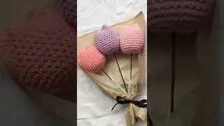 crochet flowers #fyp #crochet