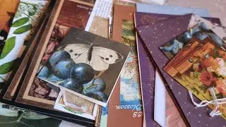 Ephemera Using Up My Autumn / Fall Supplies Part 1