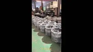 How Disc Blades Are Made: Cutting, Heat Treatment & Final Packaging #grainbinsilostiffproductionline
